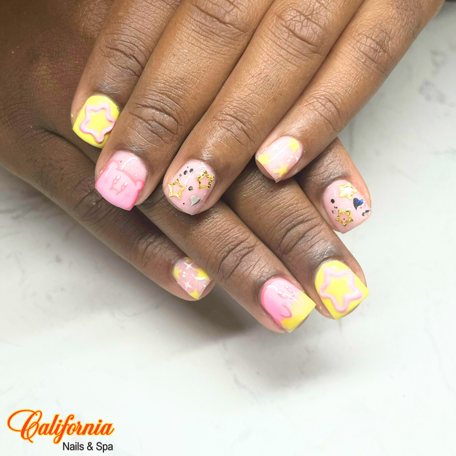 Nail design by California Nails